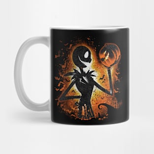 Pumpkin Skull nightmare christmash Mug